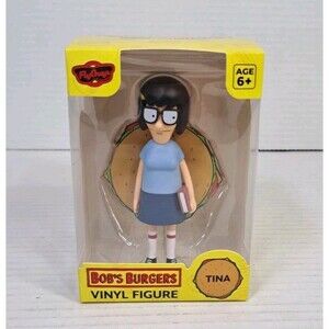 Bob's Burgers Tina Belcher 4" Vinyl Figure CultureFly FlyGuys Collectible NEW